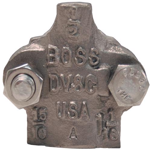 B5 Boss™ Clamp 2 Bolt Type, 2 Gripping Fingers